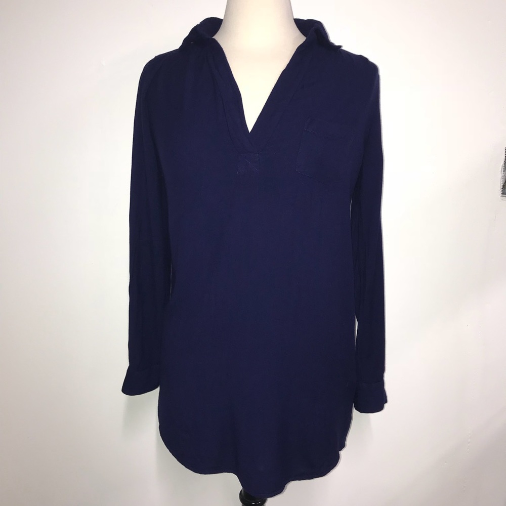 Urban Outfitters Sparkle and Fade purple blue top
